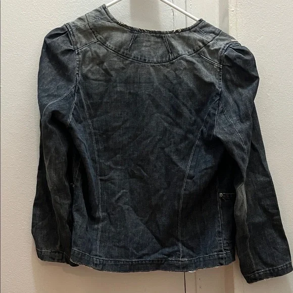 James Cured By Seun Petite Denim Womens Jacket - Picture 6 of 6